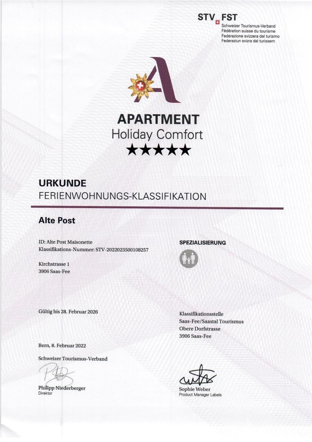 Appartement Alte Post Saas Fee Extérieur photo
